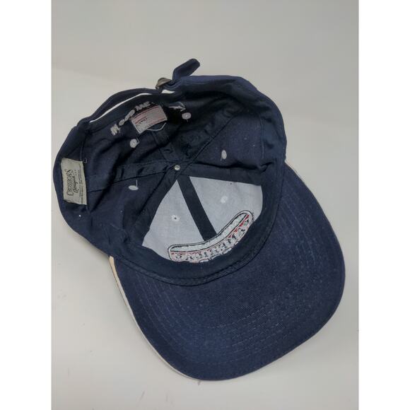 Crossroads God Bless America In God We Trust Patriotic Slideback Hat OSFA Blue - Picture 8 of 10